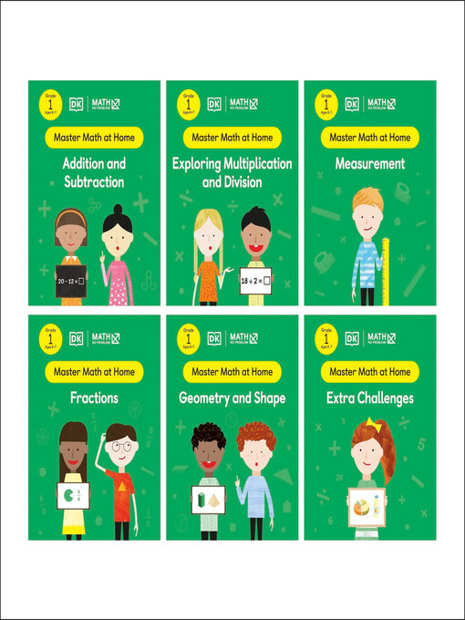 Cover image for Math--No Problem! Collection of 6 Workbooks, Grade 1 Ages 6-7